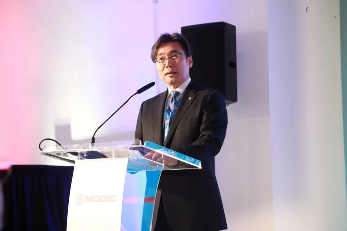 Modec's chief executive Hirohiko Miyata