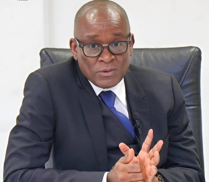 Minister of State for Industry, Senator John Enoh